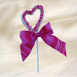 Chocolate Heart Lollipop